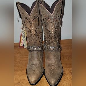 Size 8 women's Durango all leather boots brand new with tags